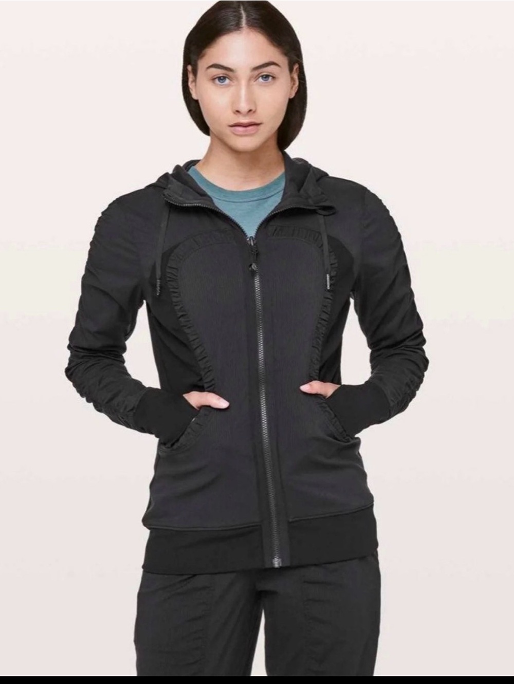 Lululemon Dance Studio III Reversible Jacket Black - size 8